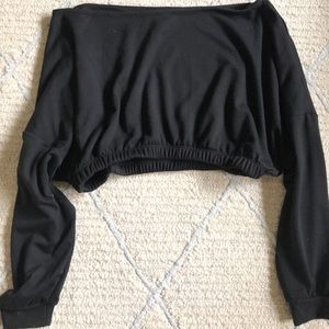 Off the shoulder shirt